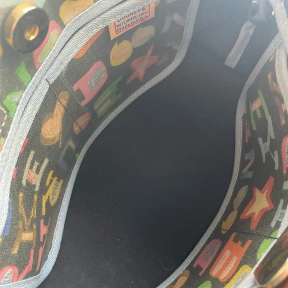 Dooney & Bourke Multicolor Canvas Tote - Picture 5 of 5